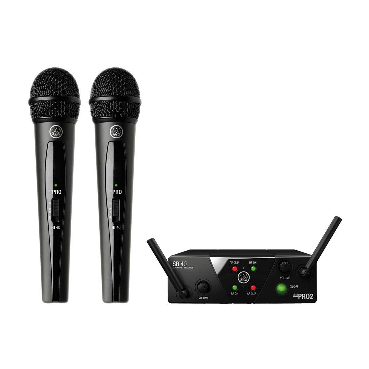 Wireless Systems - AKG WMS40 Mini Dual Wireless System