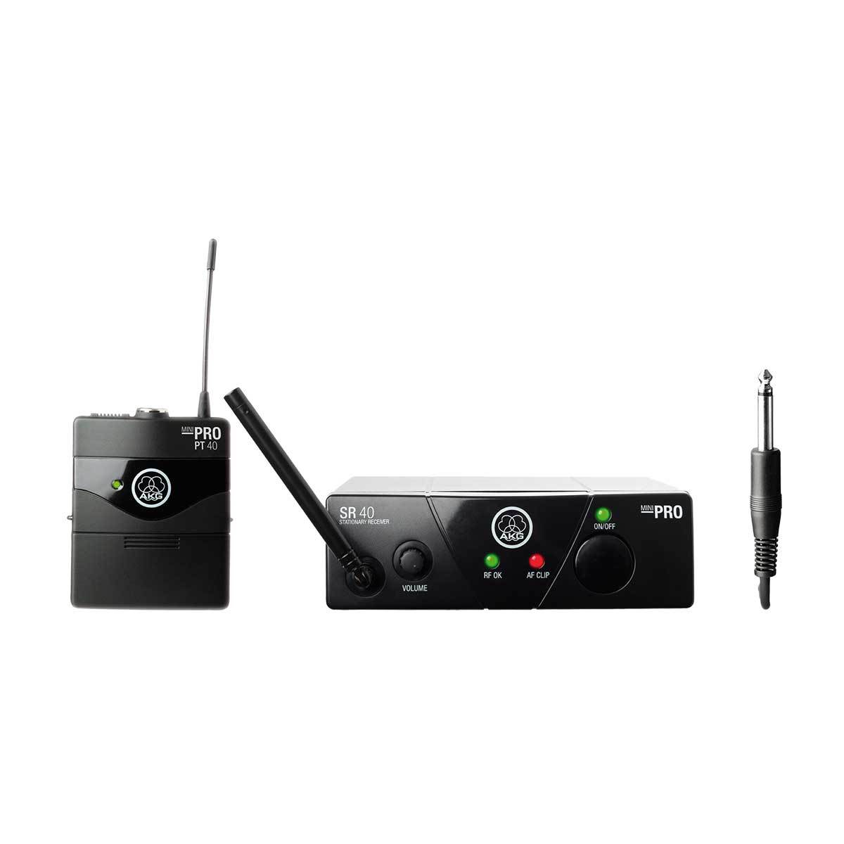 Wireless Systems - AKG WMS40 Mini Wireless Instrument System With Single Pocket Transmitter