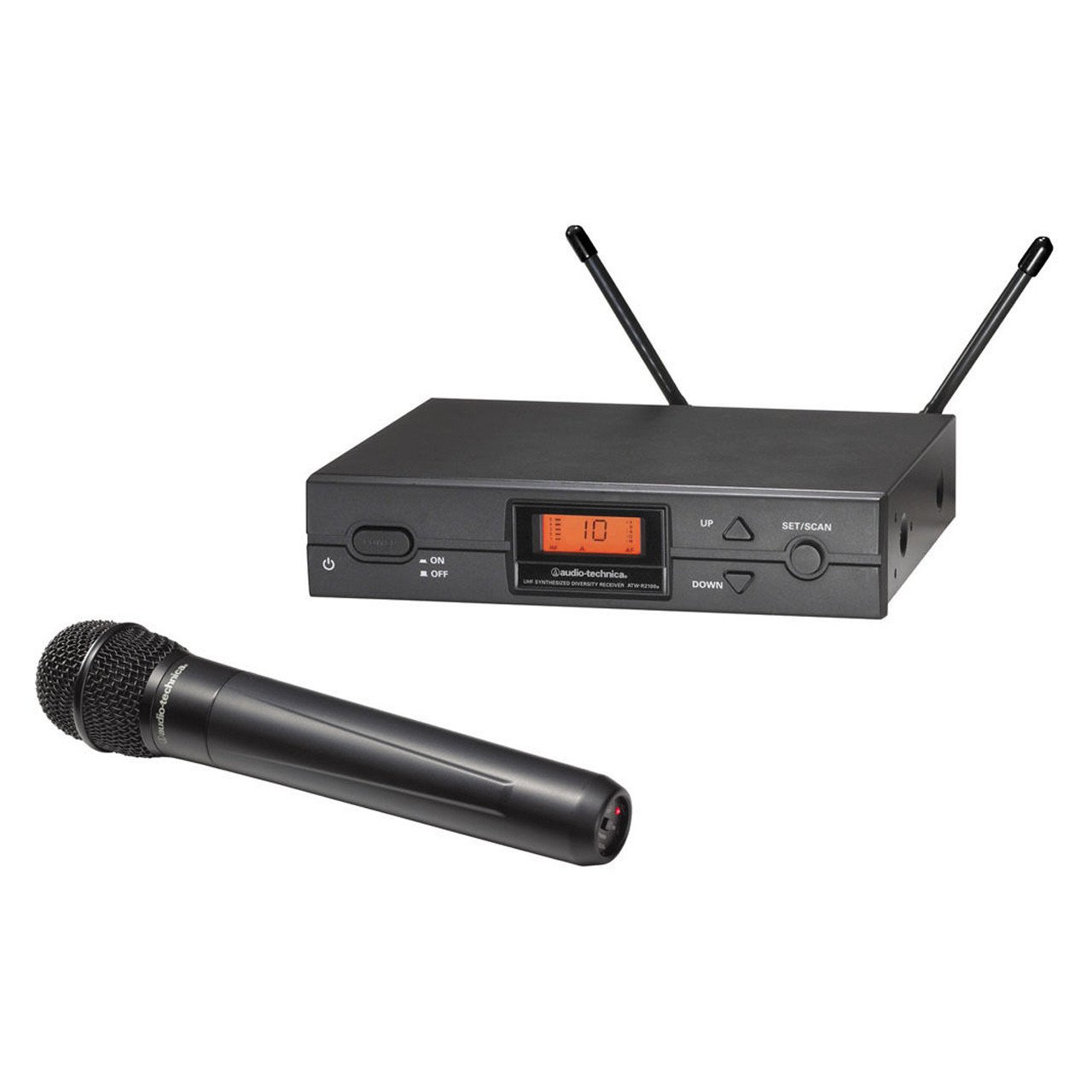 Wireless Systems - Audio-Technica ATW-2120bD - 2000 Series Receiver And Dynamic Handheld Mic.
