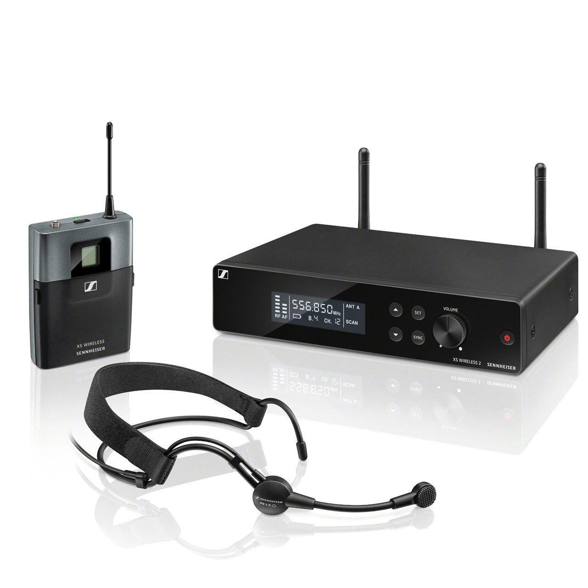 Wireless Systems - Sennheiser XSW2-ME3 Wireless Headset Microphone System