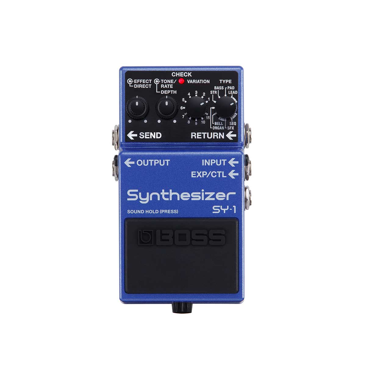 BOSS SY-1 Synthesizer Pedal Top